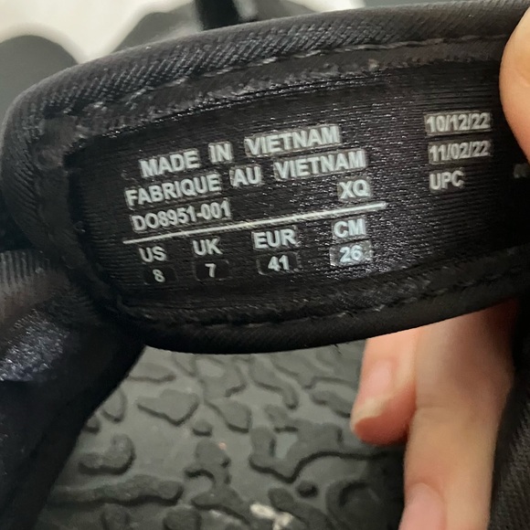 Nike ACG Air Deschutz 'Black Off Noir' Sandals summer strappy size 8 - Picture 6 of 6